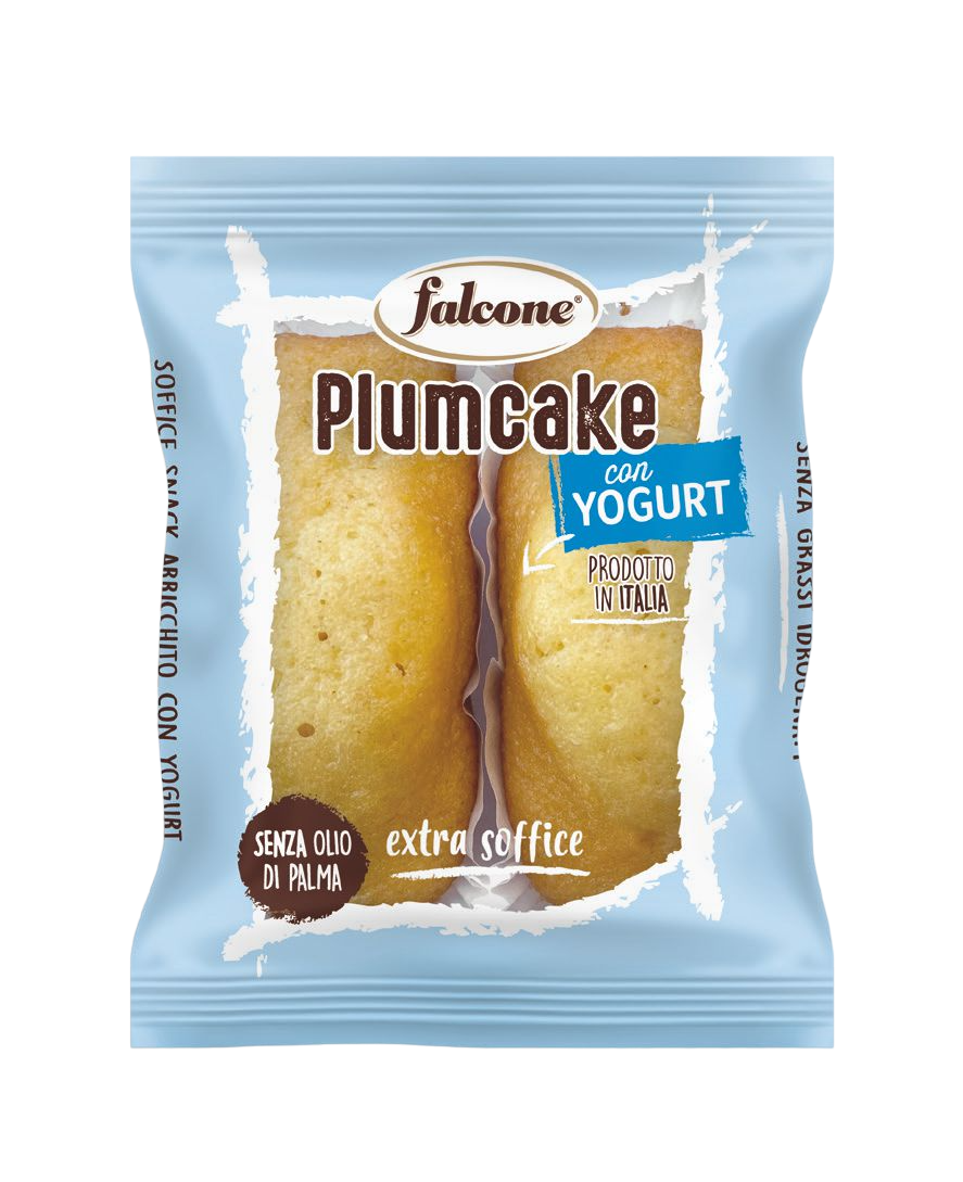 PLUMCAKE ALLO YOGURT DOPPIO 70 GR. ( 30 PZ PER CARTONE )